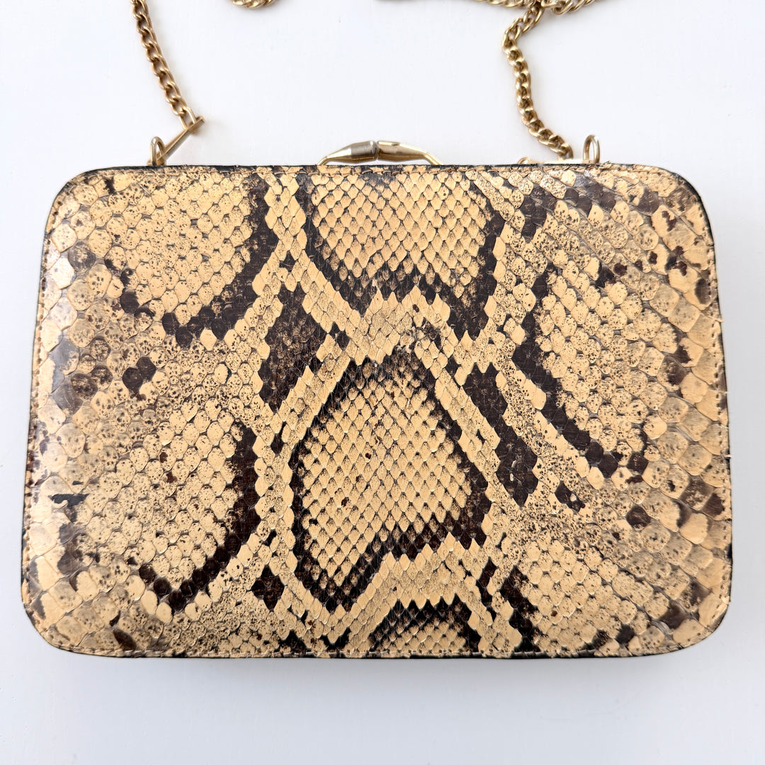 Vintage Lizard Leather Bag
