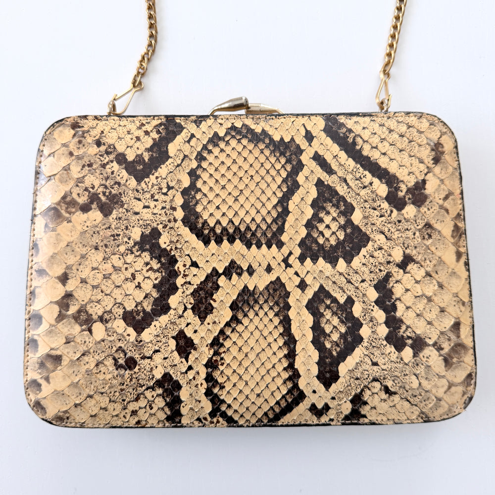 Vintage Lizard Leather Bag