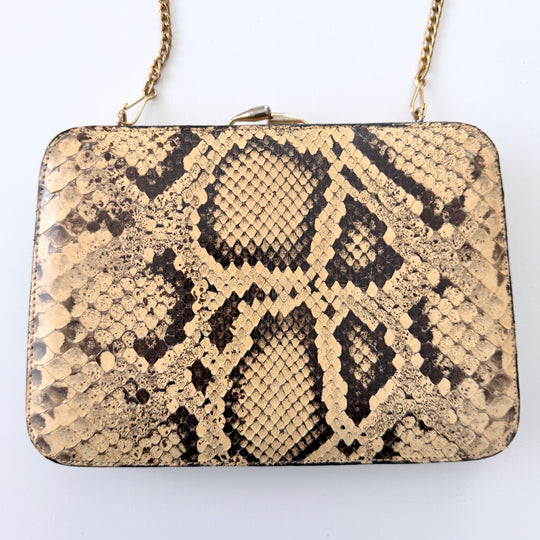 Vintage Lizard Leather Bag