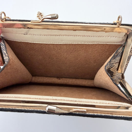 Vintage Lizard Leather Bag