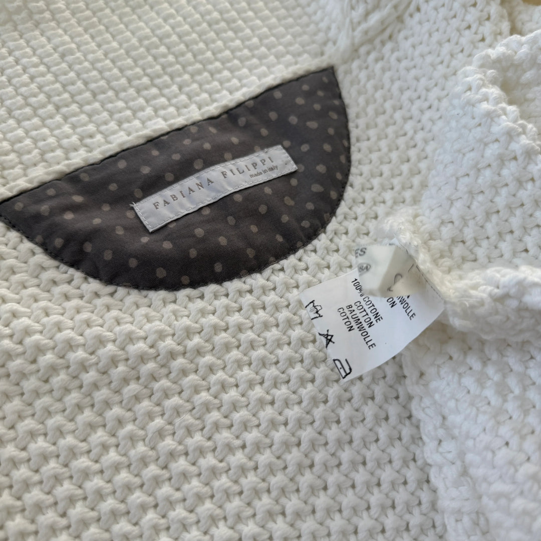 FABIANA FILIPPI Cotton Cardigan size L
