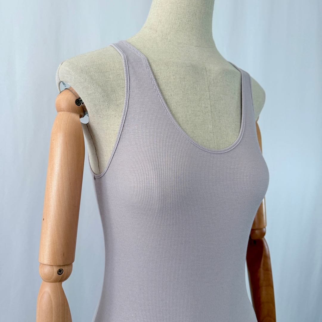Archival L.G.B. (Le Grand Bleu) Ribbed Tank / Mini Dress