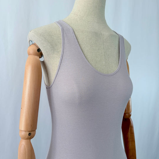 Archival L.G.B. (Le Grand Bleu) Ribbed Tank / Mini Dress