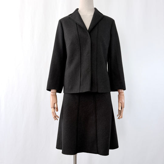 AKRIS Wool Set Jacket + Skirt