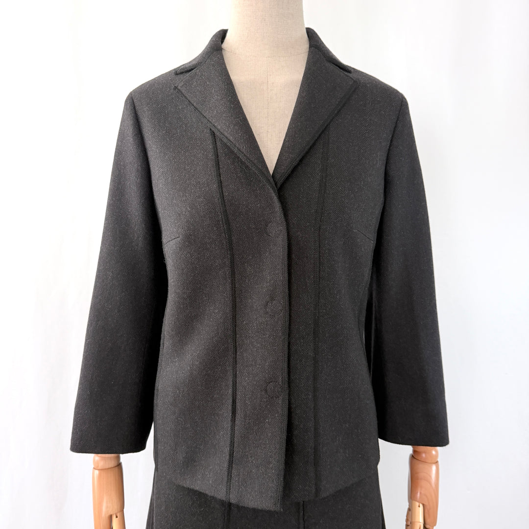 AKRIS Wool Set Jacket + Skirt