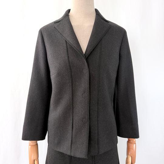 AKRIS Wool Set Jacket + Skirt