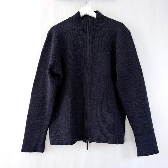 HANNES ROETHER Men's Wool Cardigan
