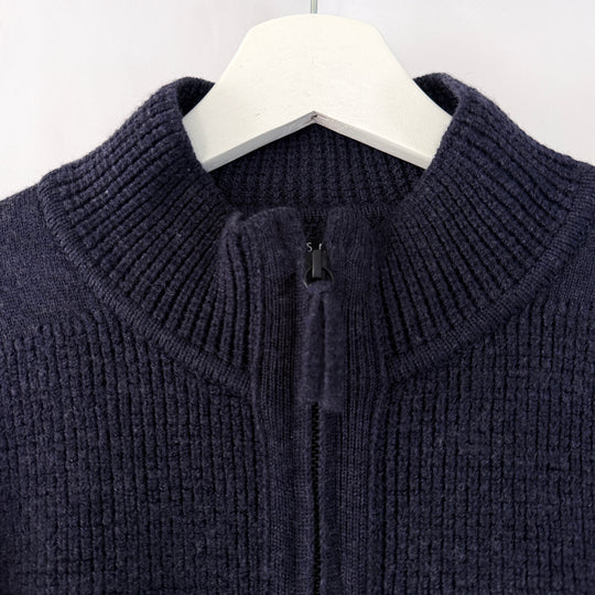 HANNES ROETHER Men's Wool Cardigan