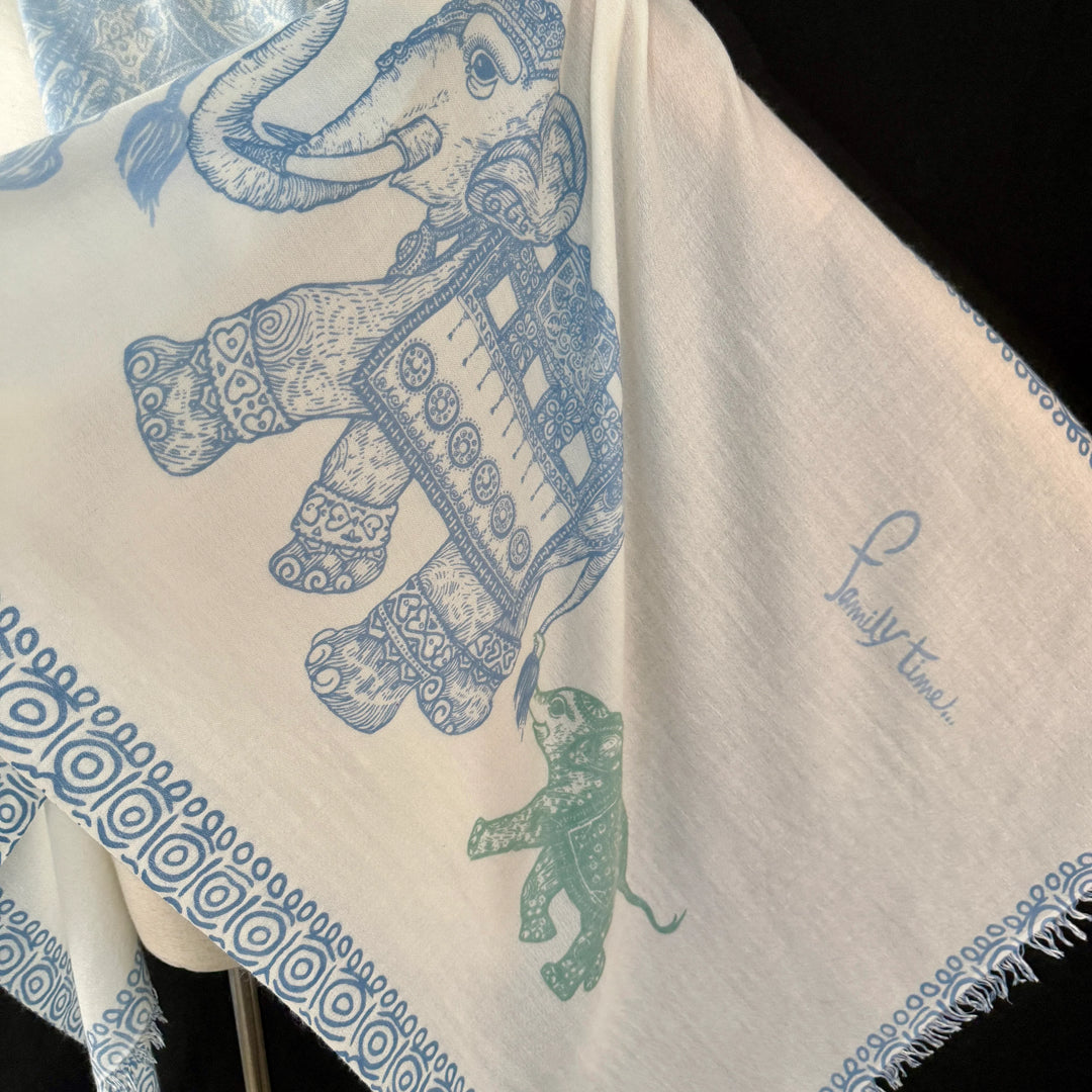 HEMISPHERE New Cashmere/Silk Scarf