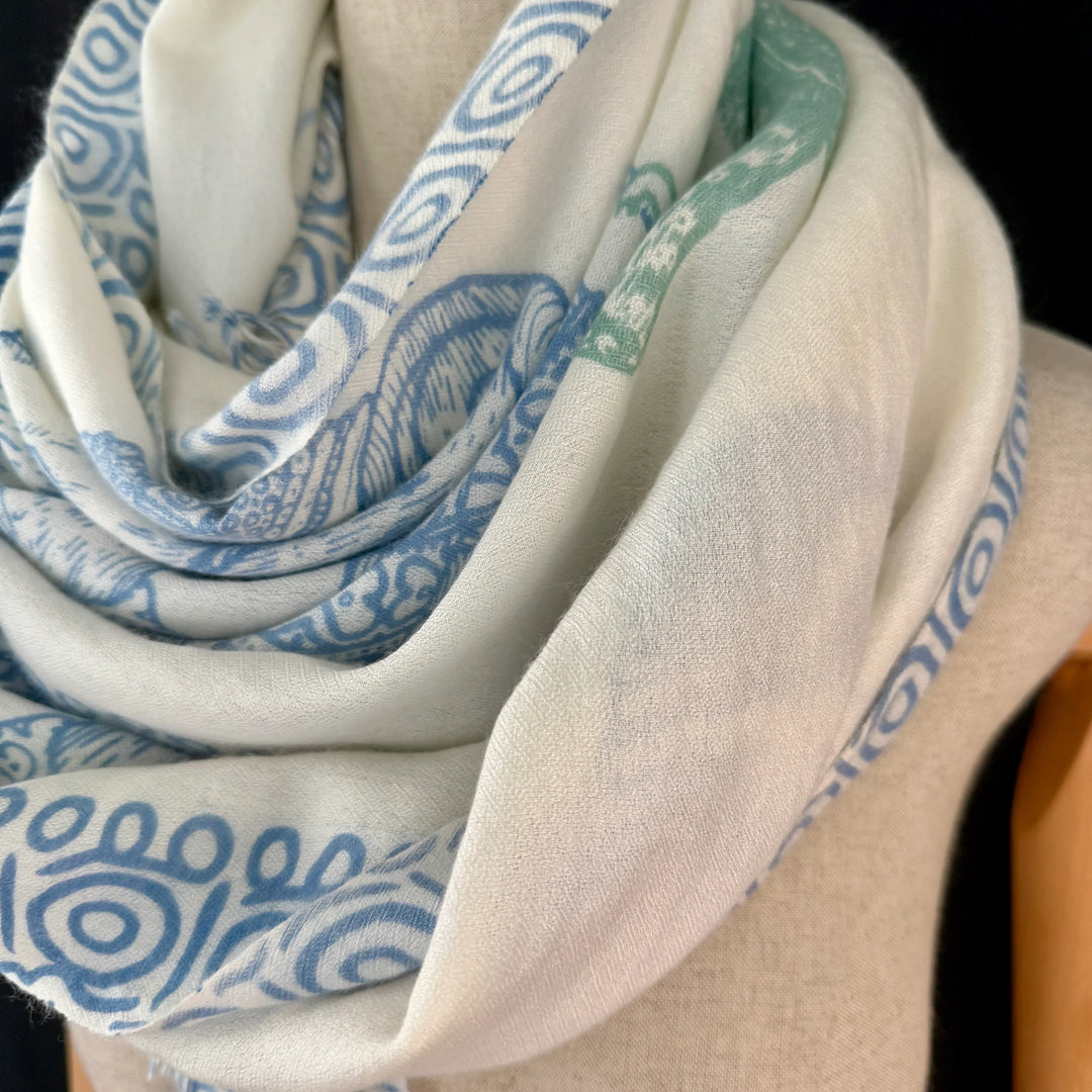 HEMISPHERE New Cashmere/Silk Scarf