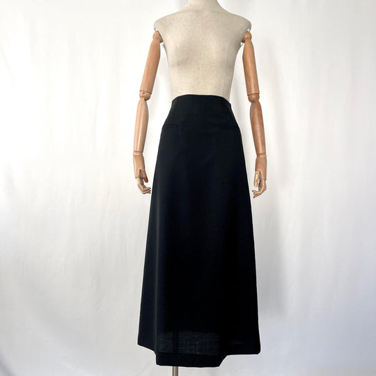 YOHJI YAMAMOTO New Wool Skirt