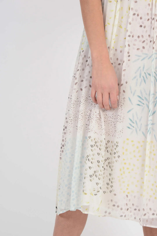 HALBSPHERE Seidenkleid