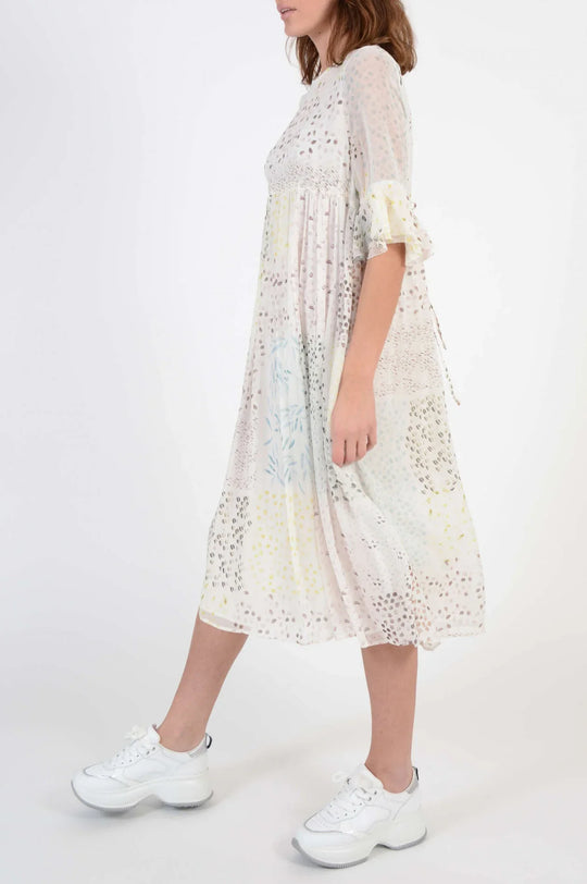 HALBSPHERE Seidenkleid
