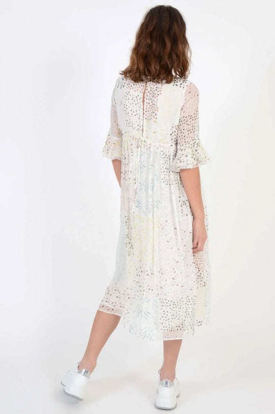 HALBSPHERE Seidenkleid