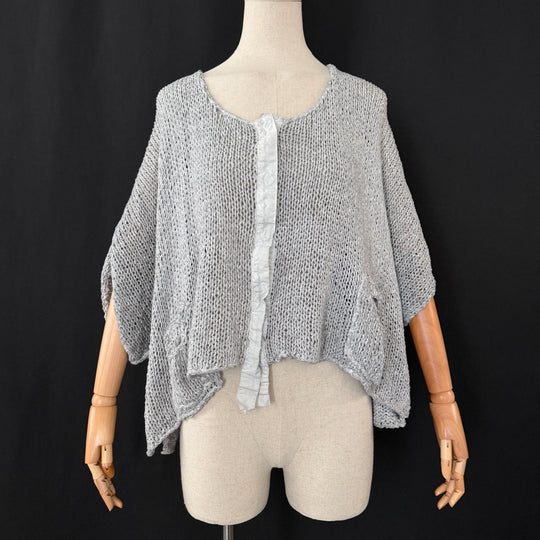 BARBARA SPEER Linen Cardigan