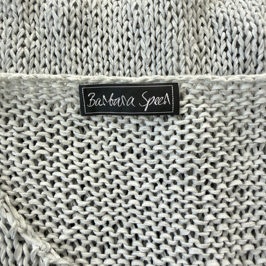 BARBARA SPEER Linen Cardigan