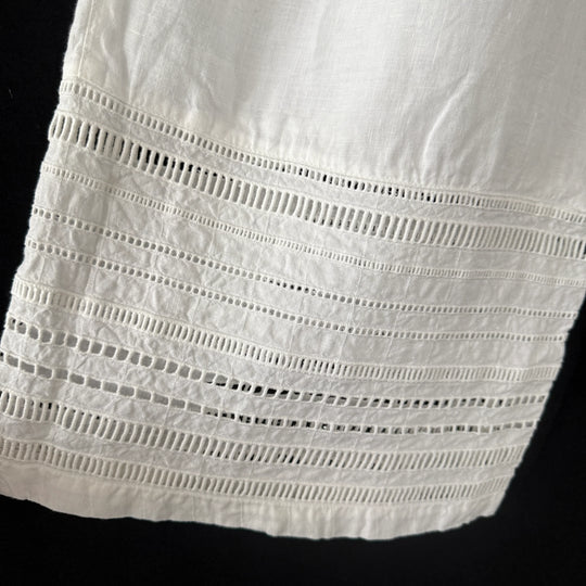 Pantalon en lin blanc 120 % LINO