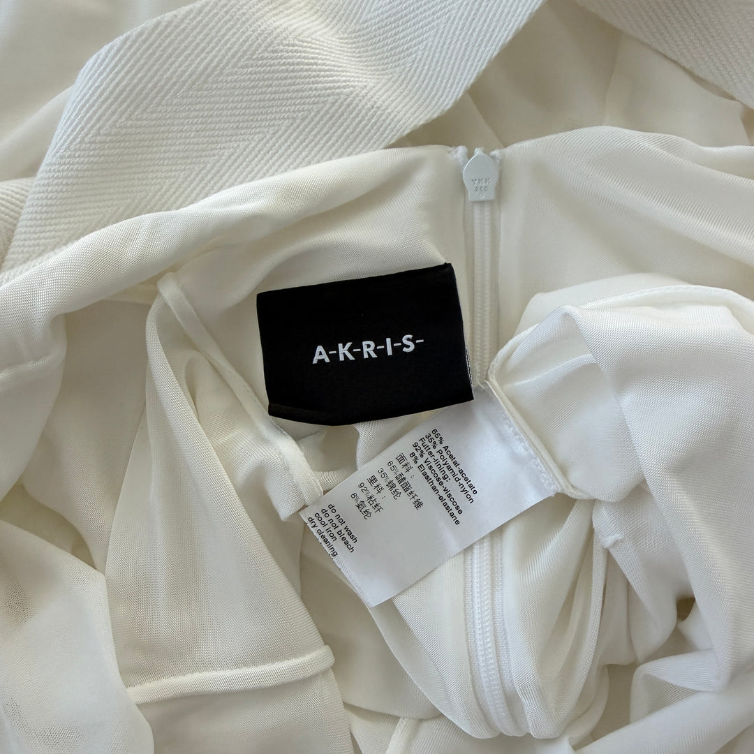 AKRIS New White Dress