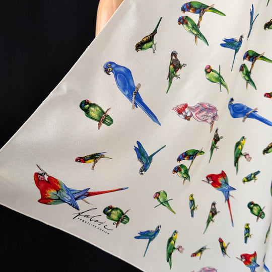 FABRIC FRONTLINE Silk Scarf