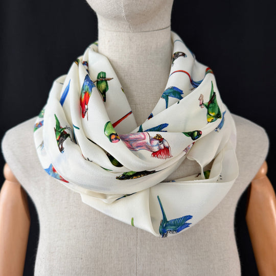 FABRIC FRONTLINE Silk Scarf