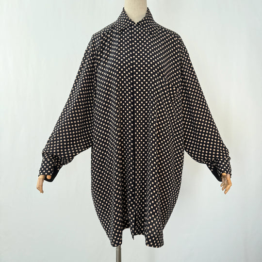 CHRISTA DE CAROUGE Silk Shirt/Dress