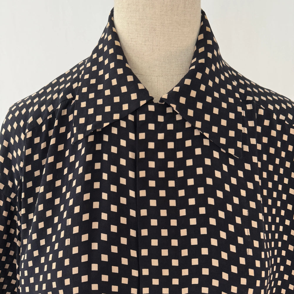 CHRISTA DE CAROUGE Silk Shirt/Dress