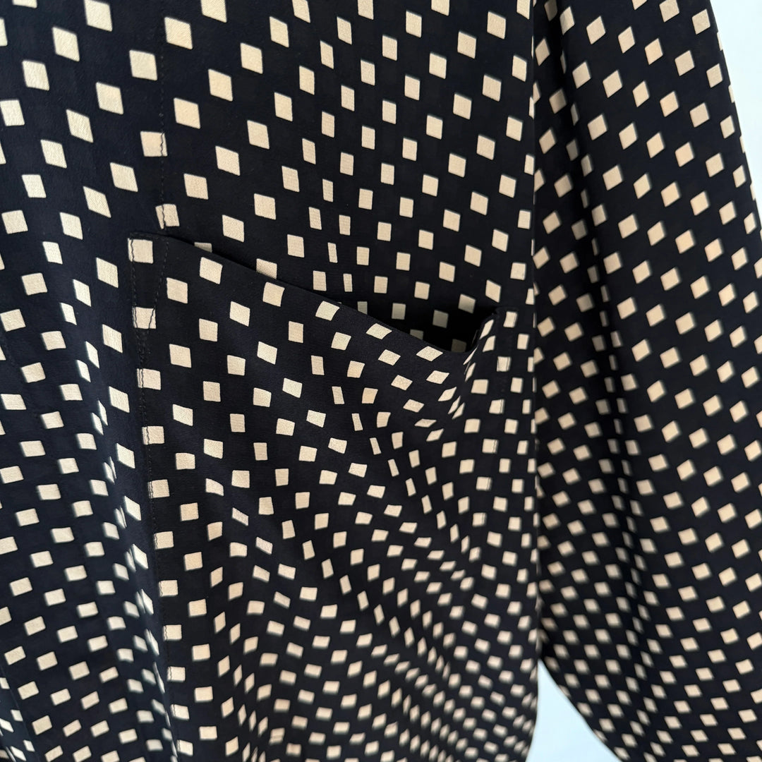 CHRISTA DE CAROUGE Silk Shirt/Dress