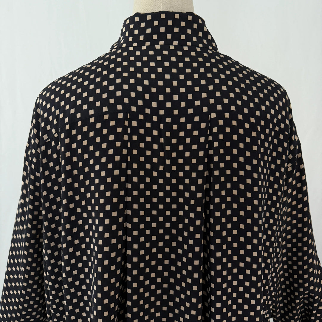 CHRISTA DE CAROUGE Silk Shirt/Dress