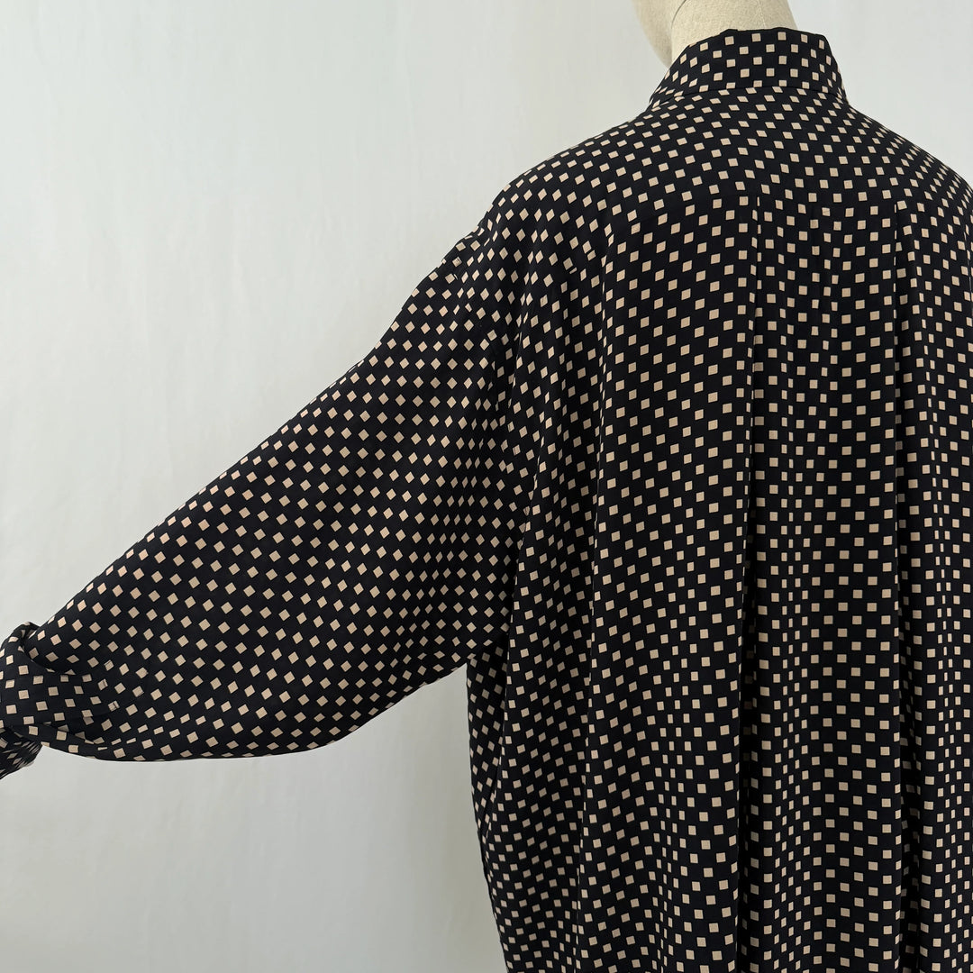 CHRISTA DE CAROUGE Silk Shirt/Dress