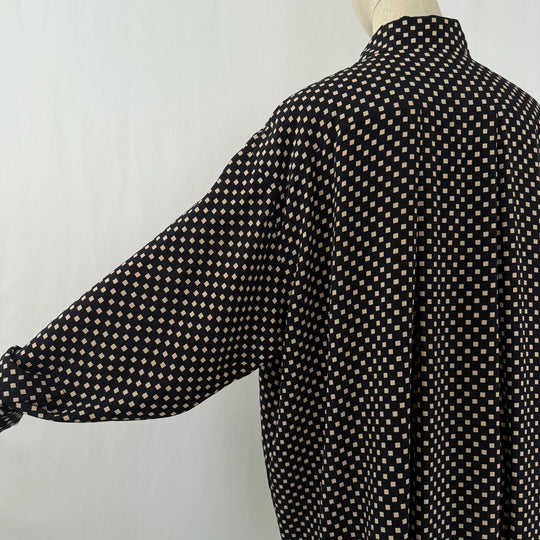 CHRISTA DE CAROUGE Silk Shirt/Dress