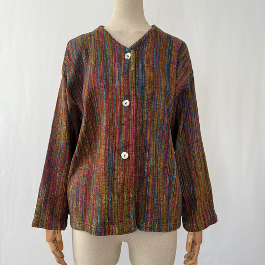 TUMI Hand Made Silk Jacket