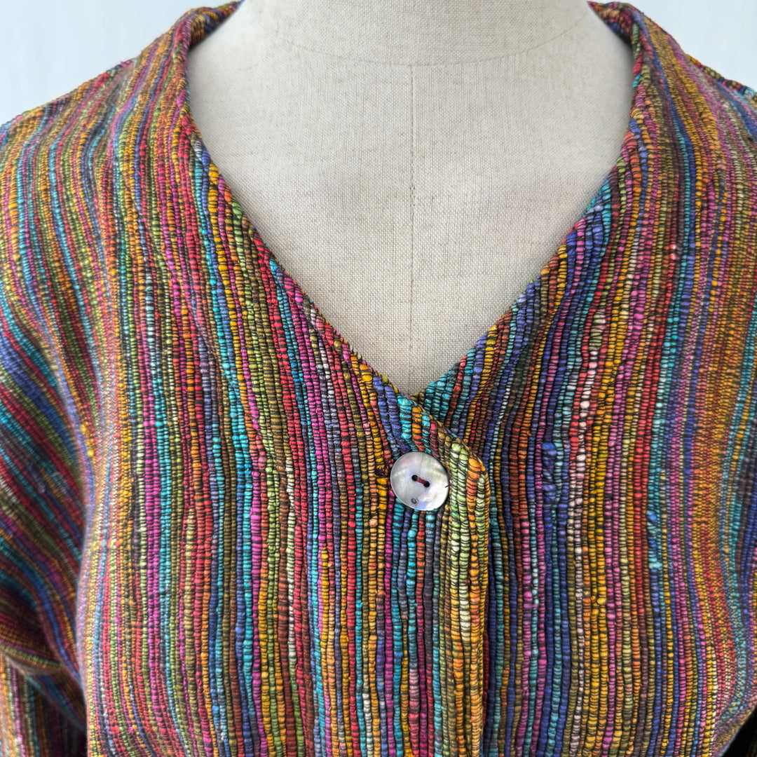 TUMI Hand Made Silk Jacket