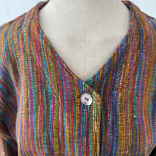 TUMI Hand Made Silk Jacket