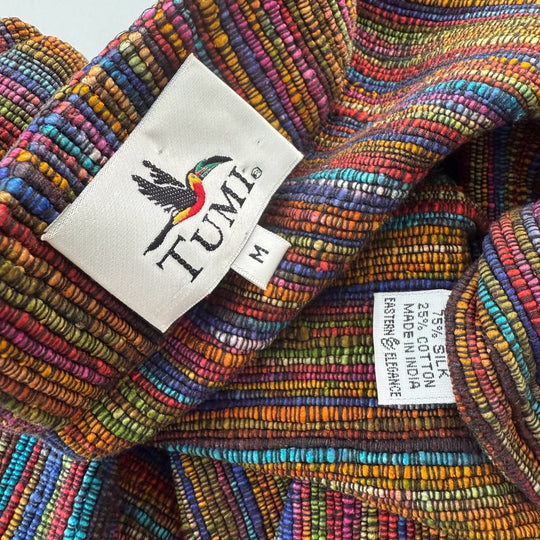 TUMI Hand Made Silk Jacket