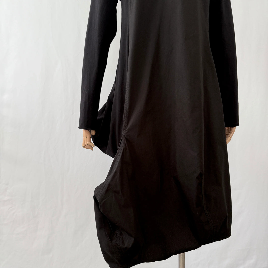 RUNDHOLZ Black Asymmetric Dress