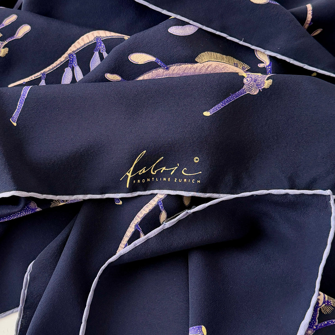 FABRIC FRONTLINE Silk Scarf