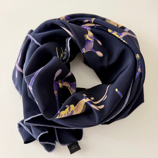 FABRIC FRONTLINE Silk Scarf