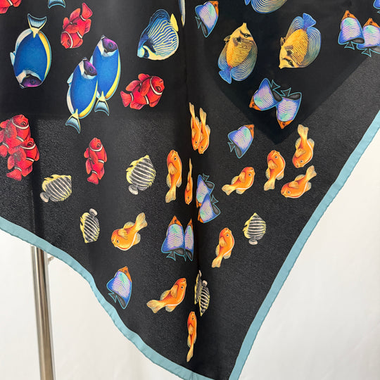 FABRIC FRONTLINE Silk Scarf