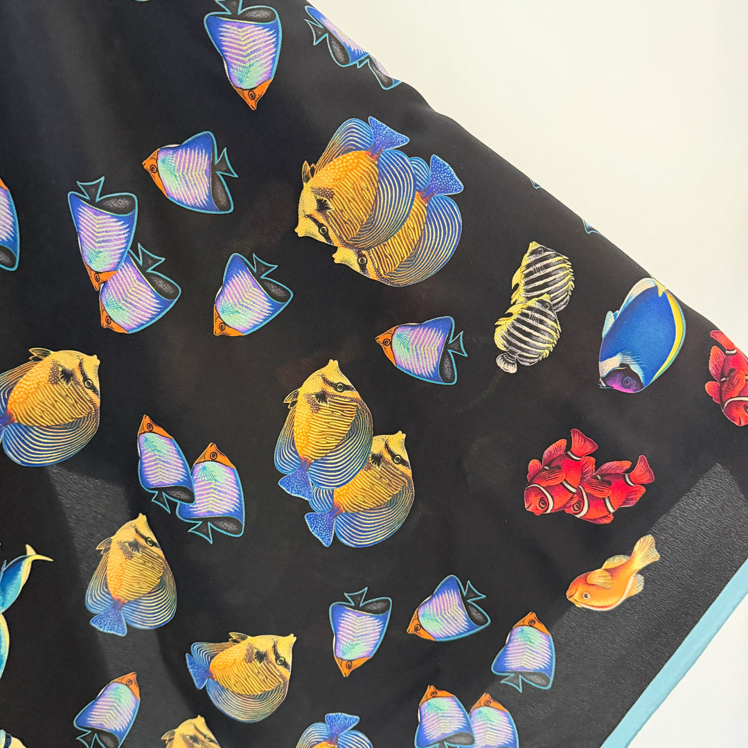 FABRIC FRONTLINE Silk Scarf