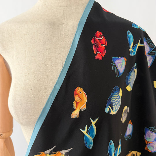 FABRIC FRONTLINE Silk Scarf