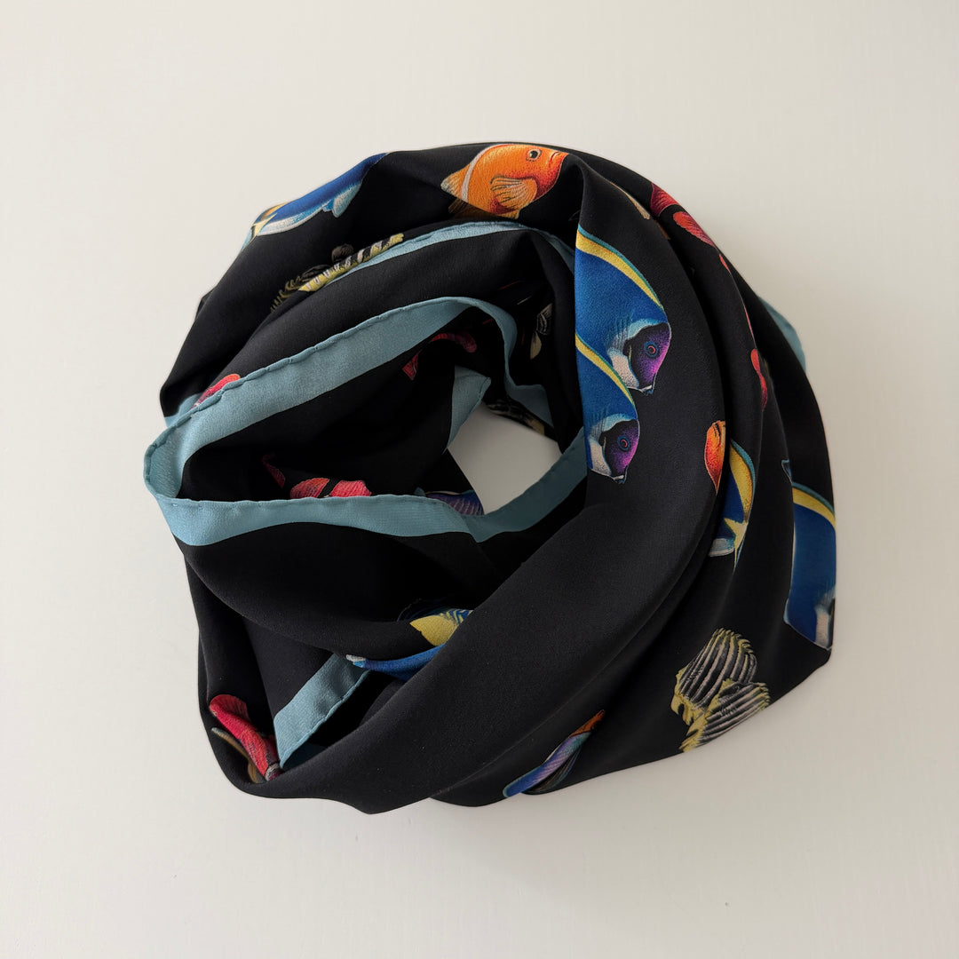 FABRIC FRONTLINE Silk Scarf