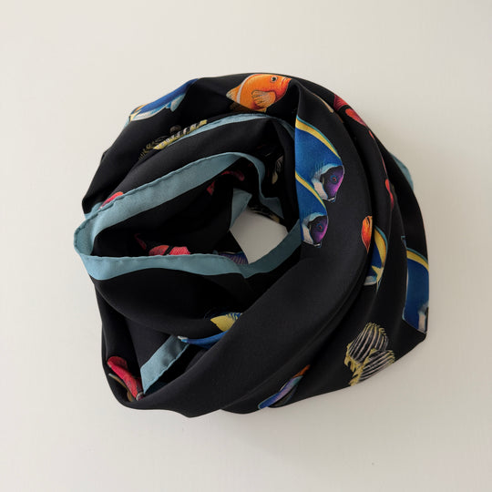 FABRIC FRONTLINE Silk Scarf