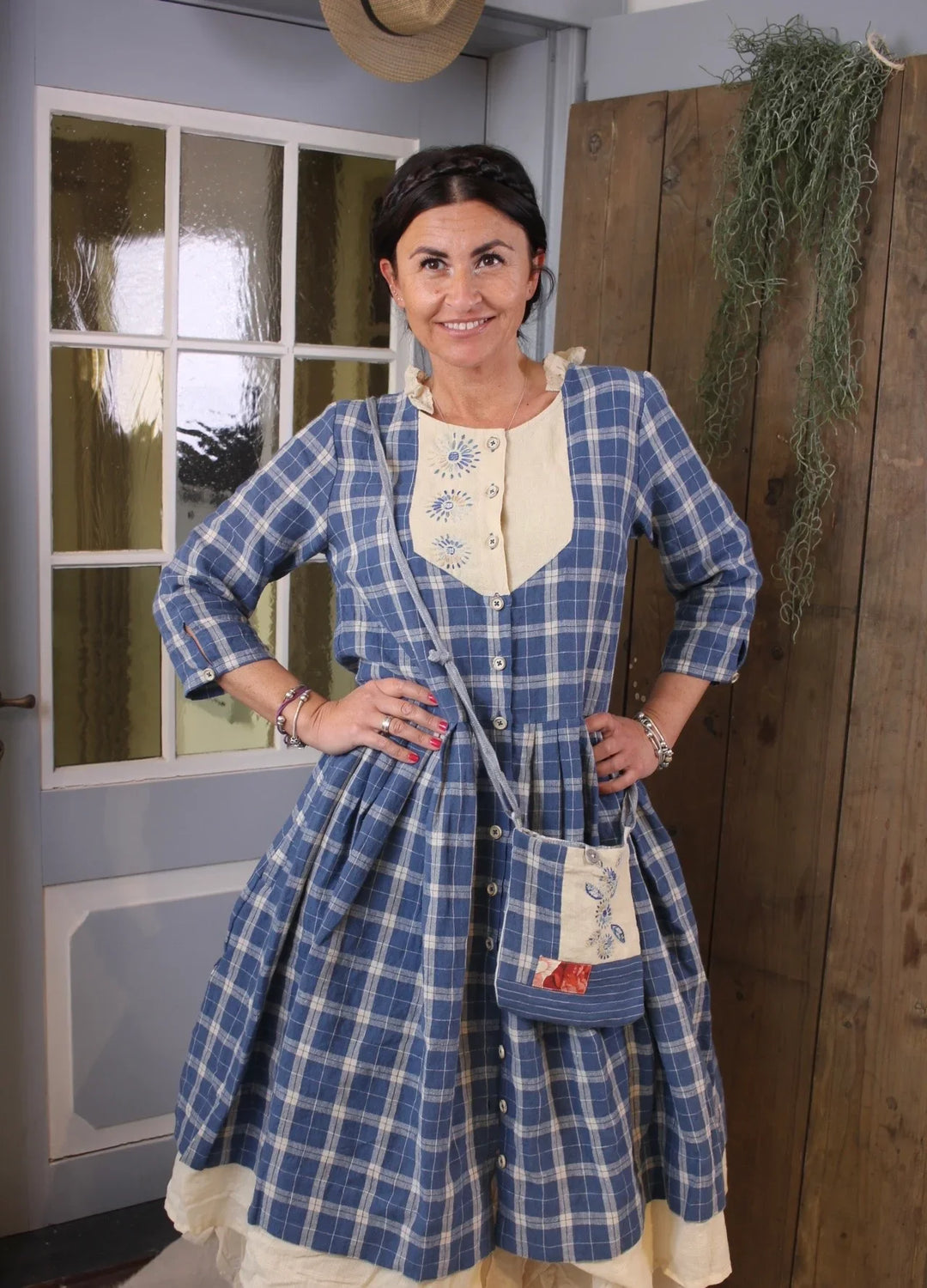 EWA I WALLA Leinenkleid