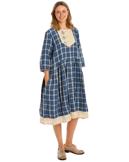 EWA I WALLA Leinenkleid