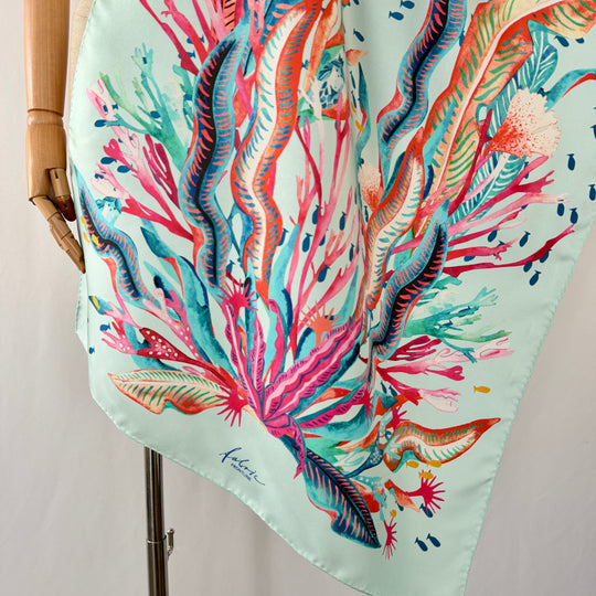 FABRIC FRONTLINE Silk Scarf