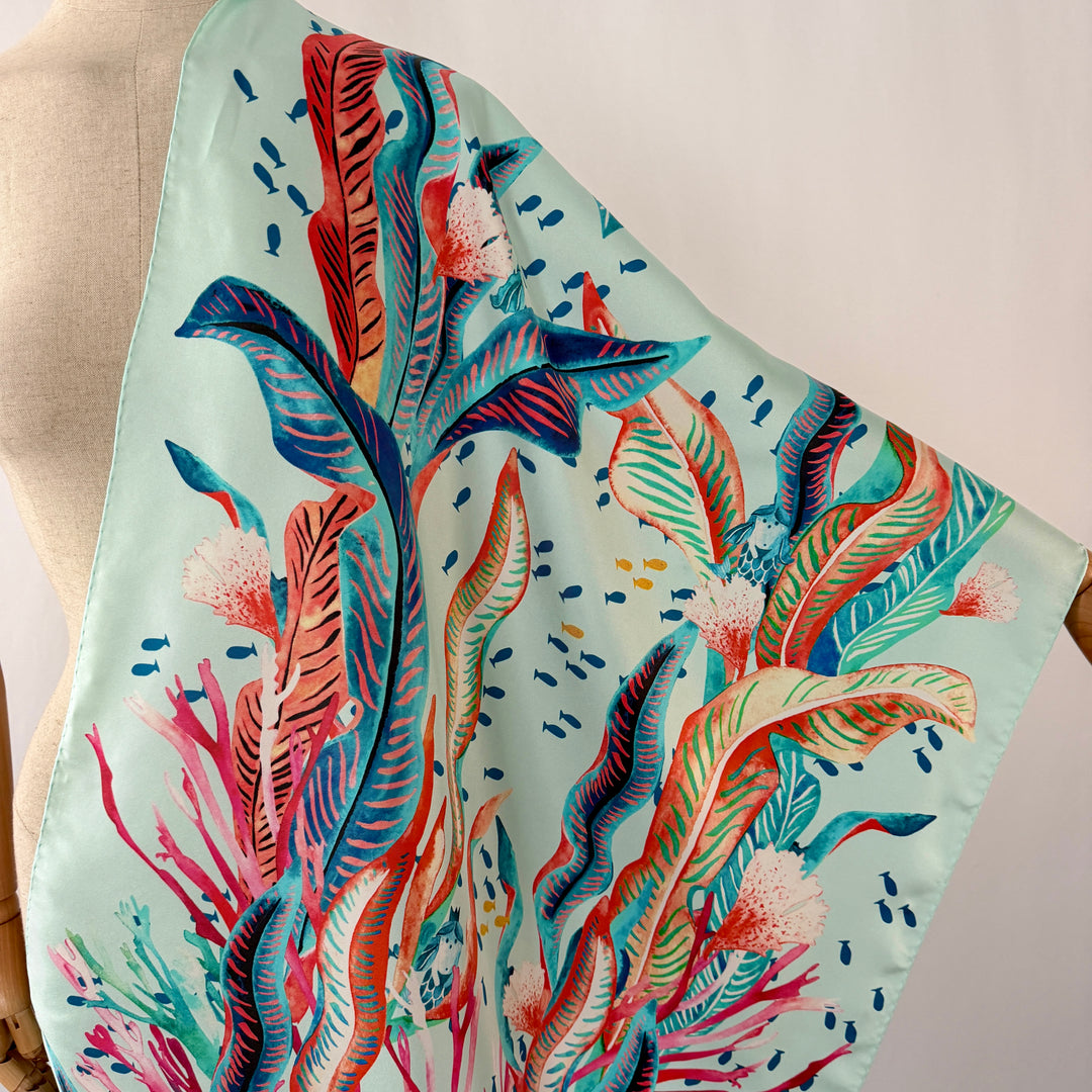 FABRIC FRONTLINE Silk Scarf