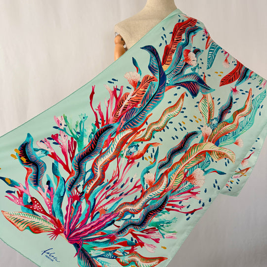 FABRIC FRONTLINE Silk Scarf
