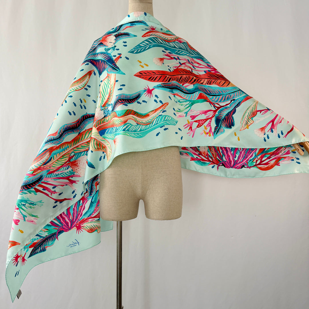 FABRIC FRONTLINE Silk Scarf