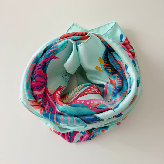 FABRIC FRONTLINE Silk Scarf