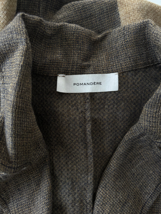 Manteau en lin Pomandre